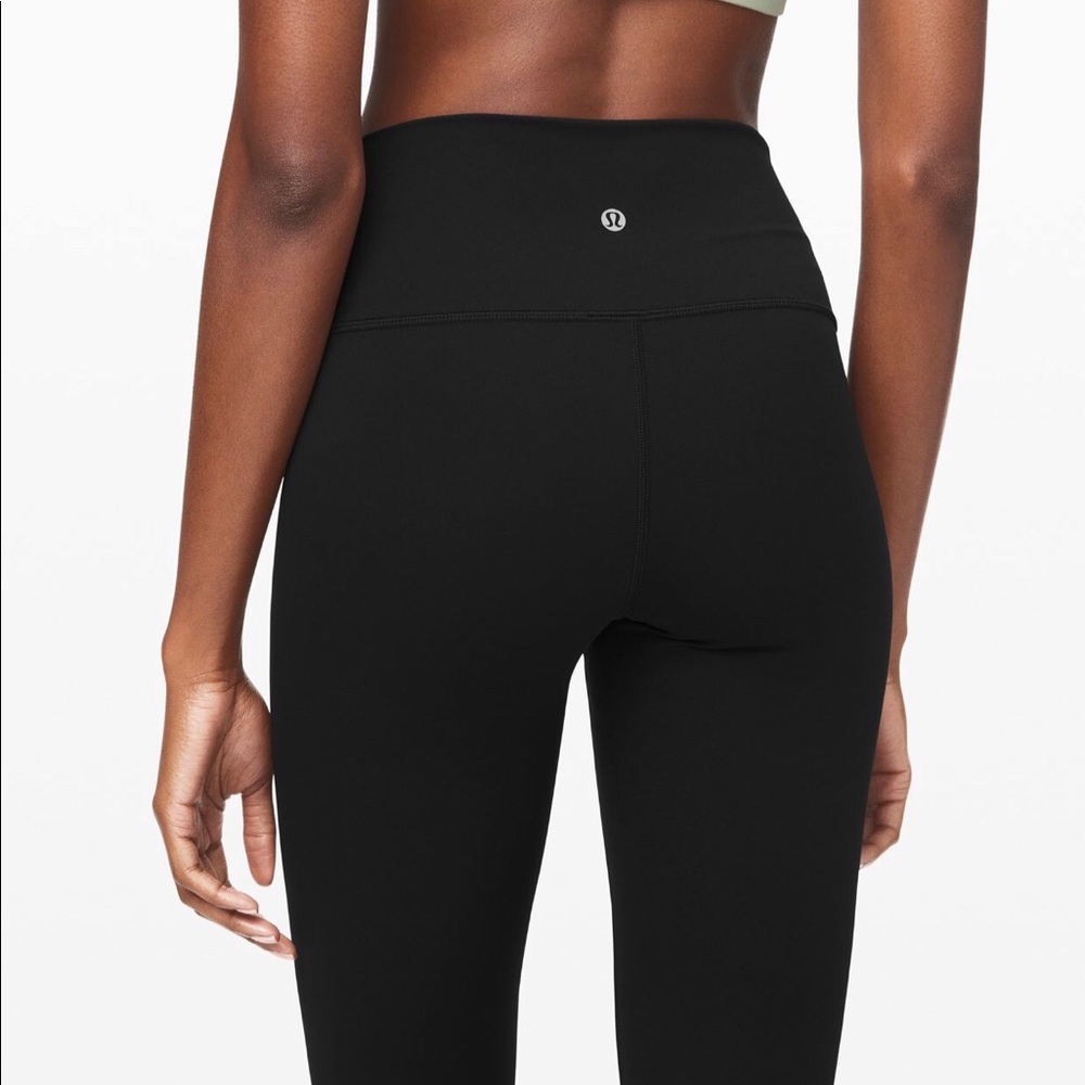 Lululemon cropped wunder under leggings